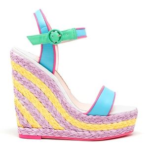 Sophia Webster Mulit-colored Wedge